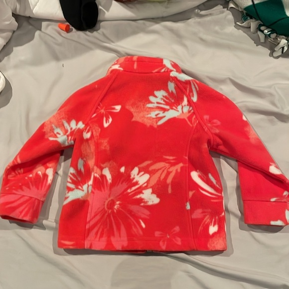 Pink and coral fleece zip - Picture 3 of 3